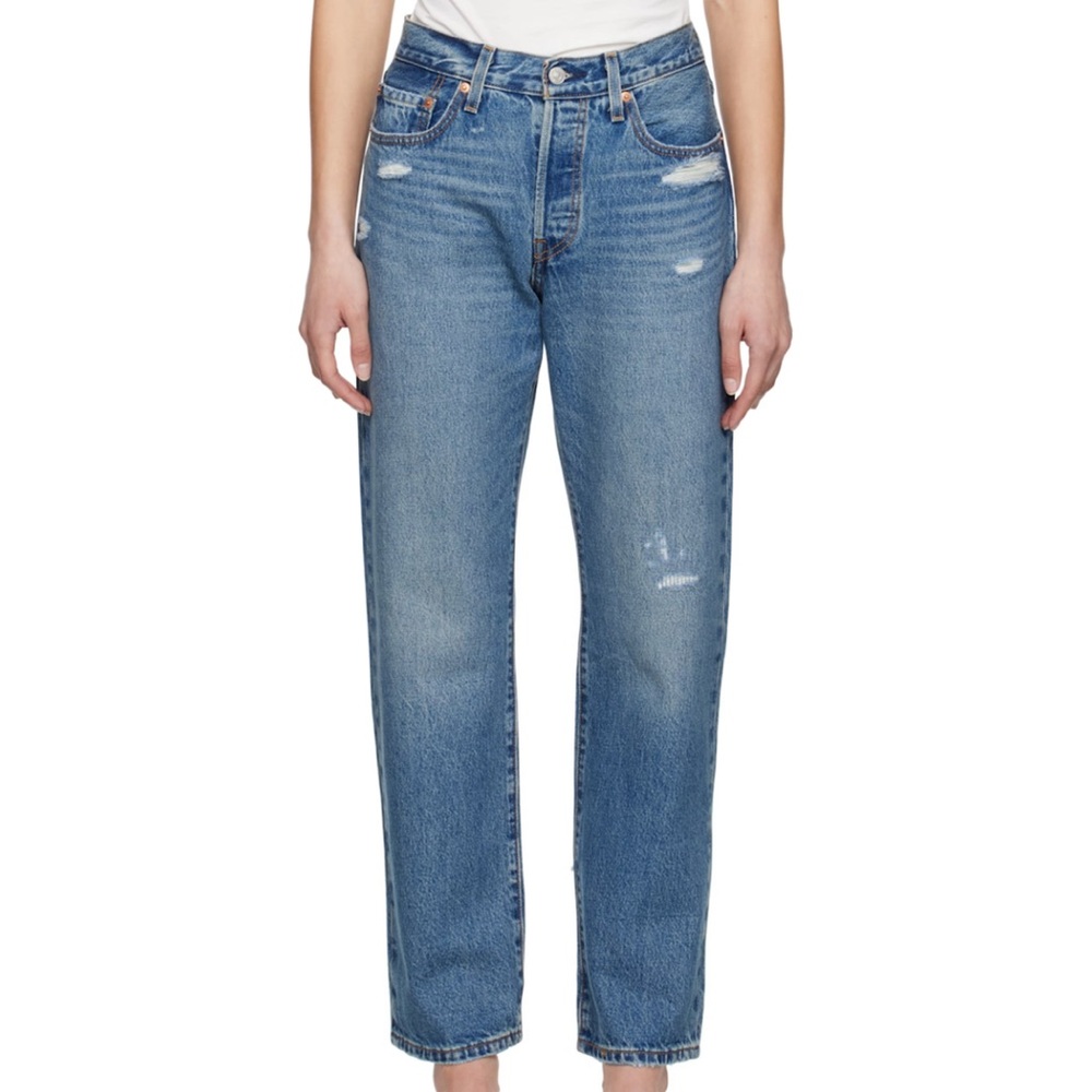 Levi's Classic Blue Straight Leg Jeans